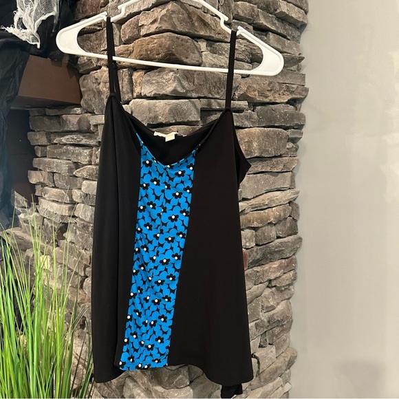 Michael Kors Professional Dress Tan Top Shirt Size Large Women Business Attire - Picture 1 of 7